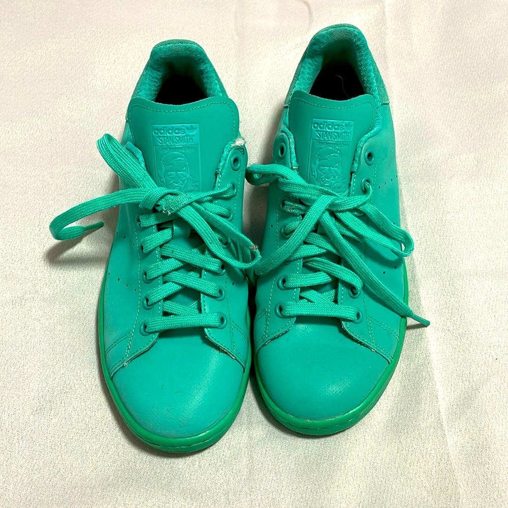 Stan Smith Adidas Reflective Turquoise Size 8